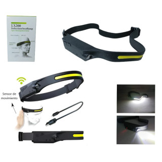 LINTERNA MINERA LED Y SENSOR