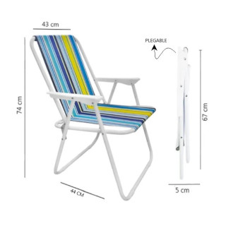 SILLA REPOSERA PLEGABLE
