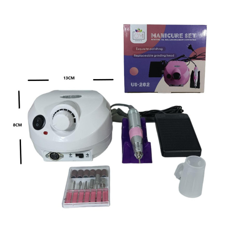 SET TORNO MANICURA PROFESIONAL