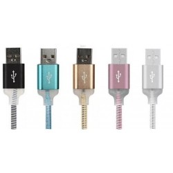 cable micro usb con luces...