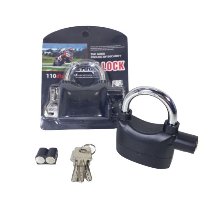 Candado Alarma motos bici