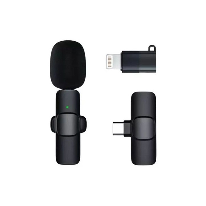 Microfono corbatero Bluetooth celular Android iPhone ideal periodismo.