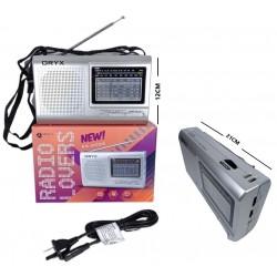 RADIO 9 BANDAS ORYX AM/FM E373