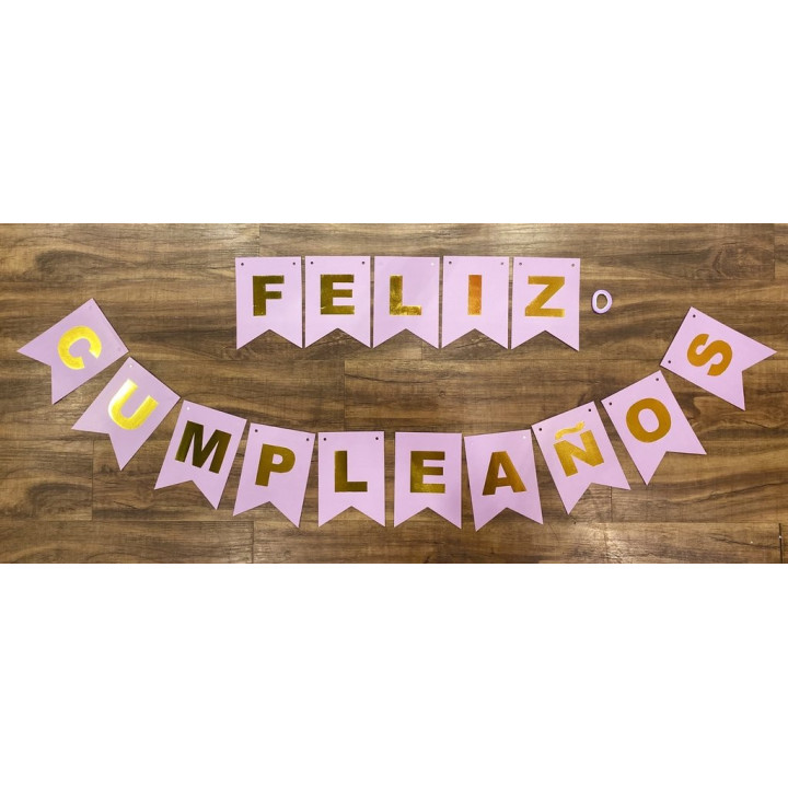 Banderin cumpleaños