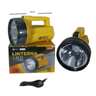 LINTERNA RECARGABLE LED BUSCA HUELLAS