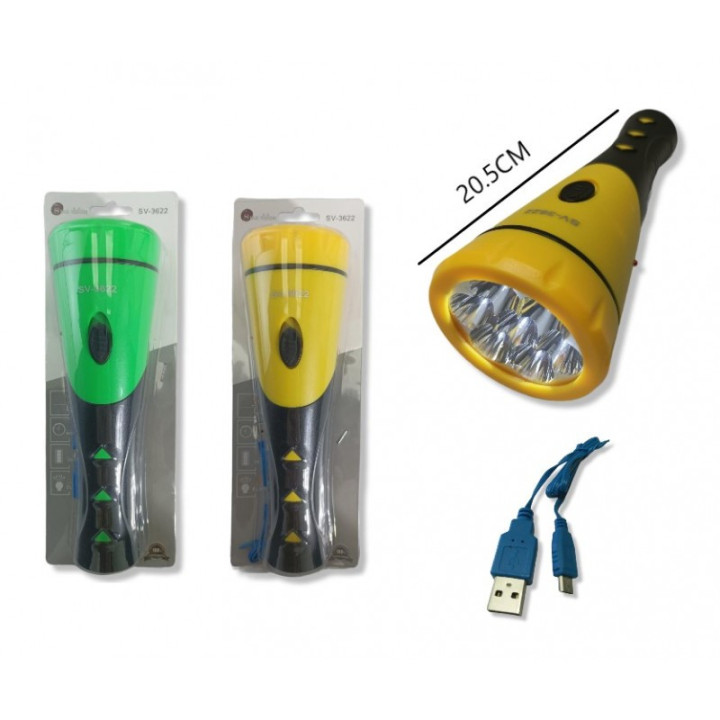 LINTERNA RECARGABLE 7 LED
